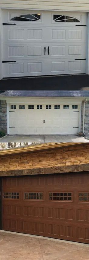 different styles of garage doors